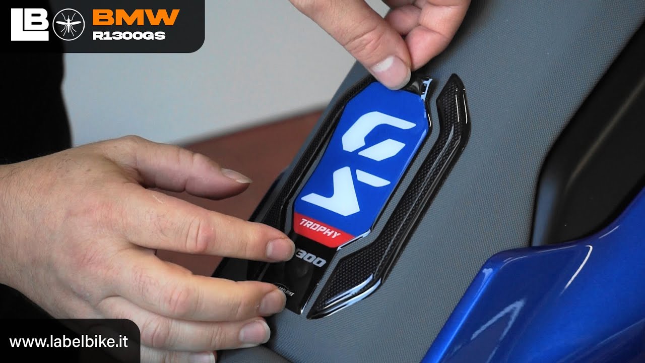 Protect Your BMW R 1300 GS Tank with 3D Resin Stickers - Style and Ultimate Durability