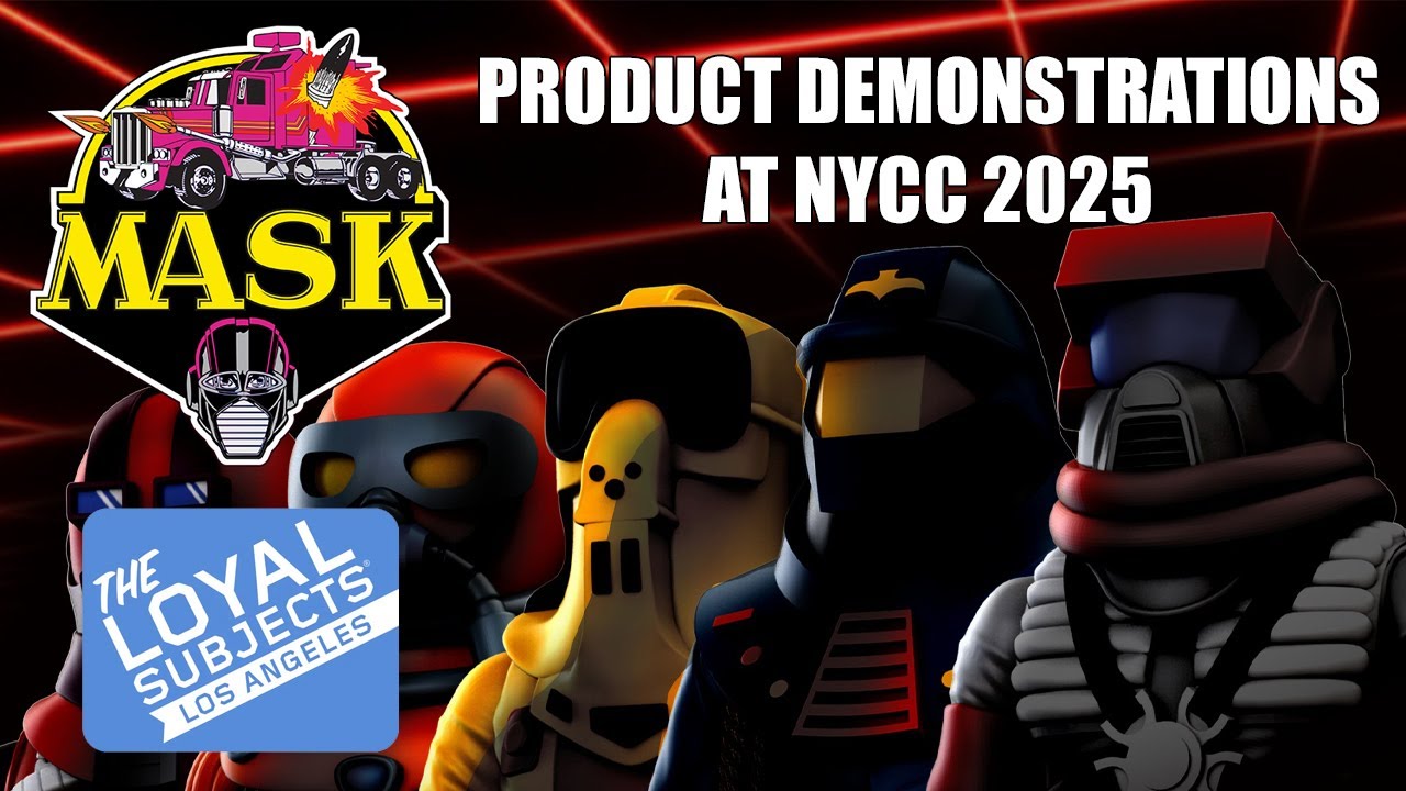 New York Comic-Con 2025: Exclusive M.A.S.K. Demonstration with John Warden of The Loyal Subjects