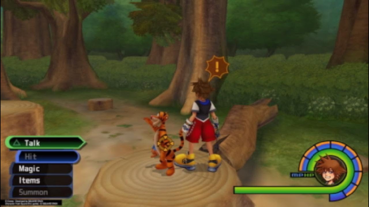 Kingdom Hearts Final Mix 100 Acre Woods-Owl And His Nuts