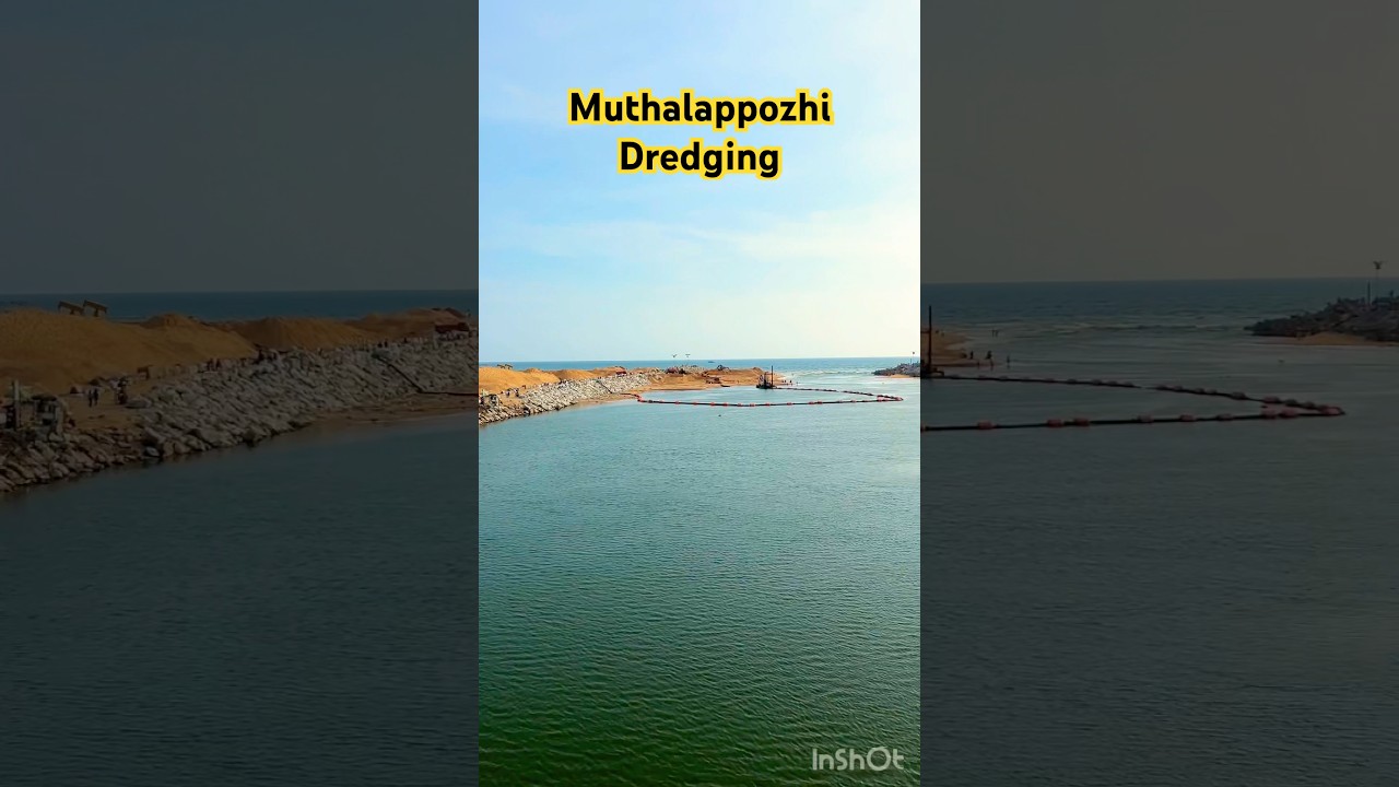 #travel #sea #beach #muthalappozhi #tredging#trivandrum #shorts #trending