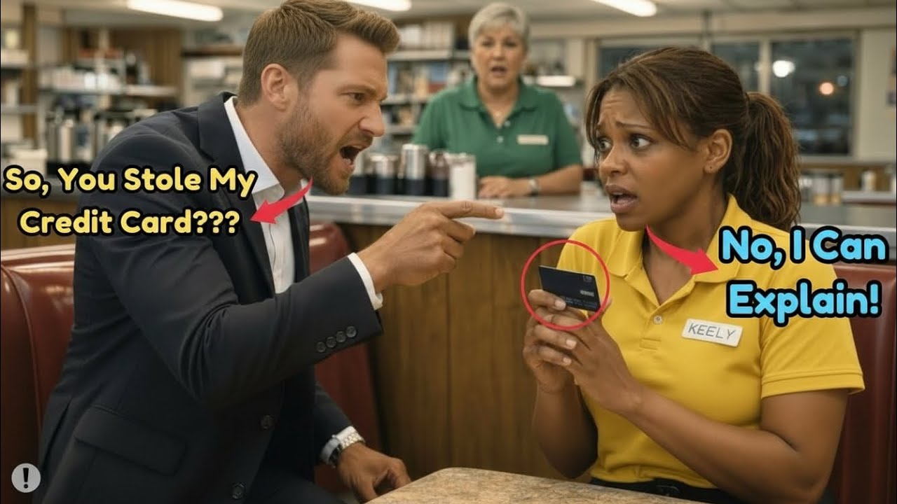 Poor Waitress Finds A Billionaire's Lost Credit Card - And What He Did To Her Will Make You Cry