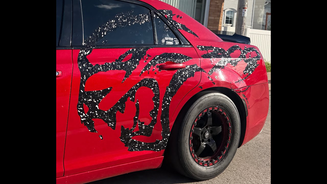 1 of 1 CUSTOM beadlocks installed on my HELLCAT 300!! (pov & rollers)