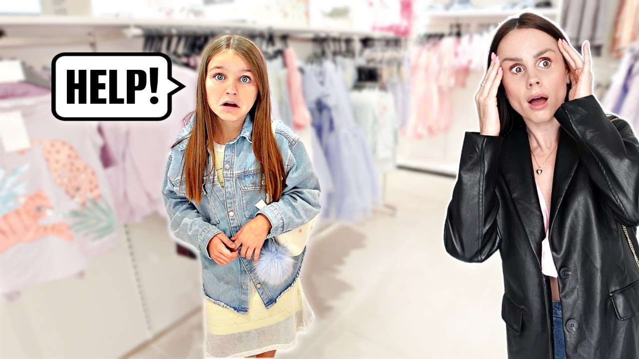 We lost Sienna in the mall… | Family Fizz