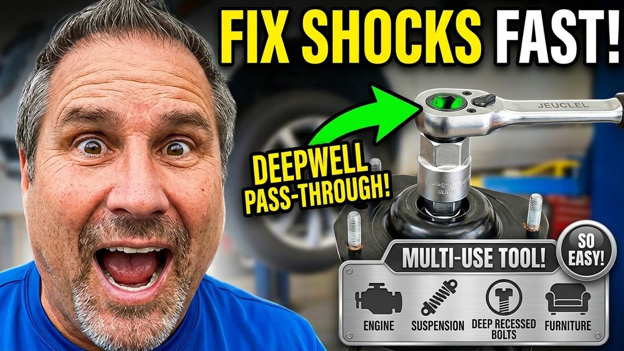 DIY: Front Shock Pass Through Wrench - JEUCLEL | How to use this - So Easy!