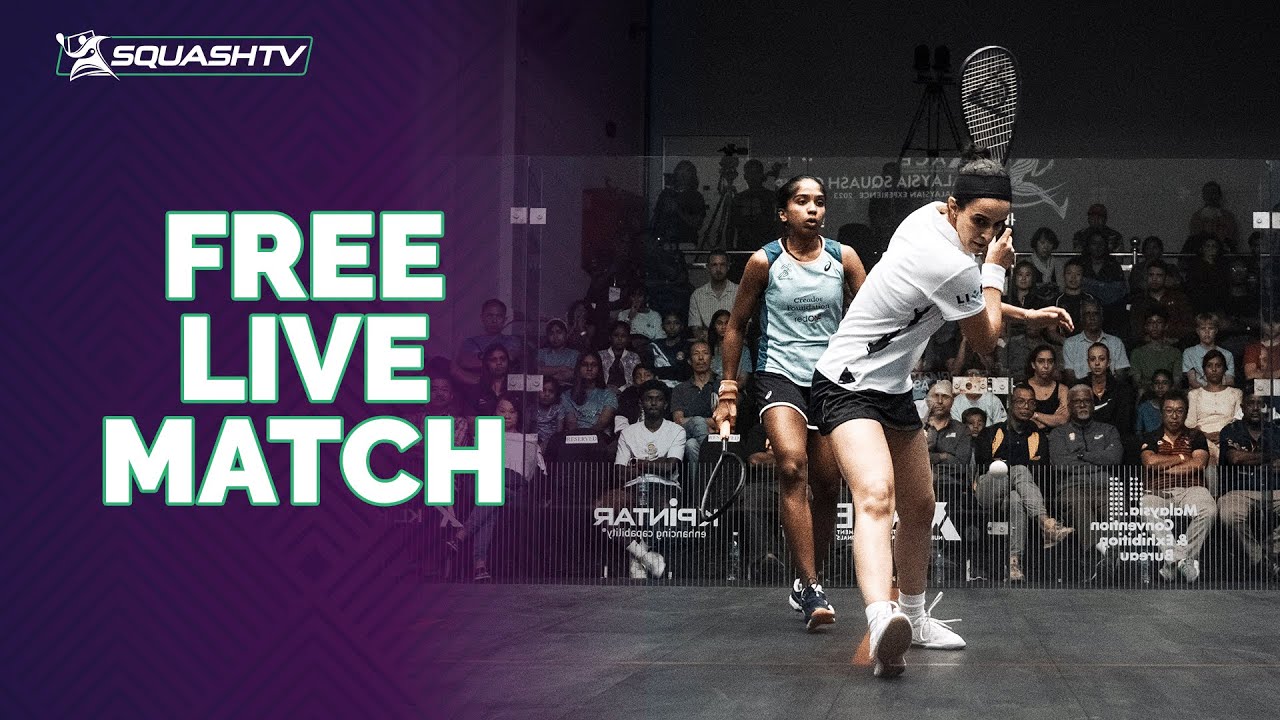 🇲🇾 Subramaniam v El Tayeb 🇪🇬 | VITAGEN Singapore Squash Open 2023 | FREE LIVE MATCH!