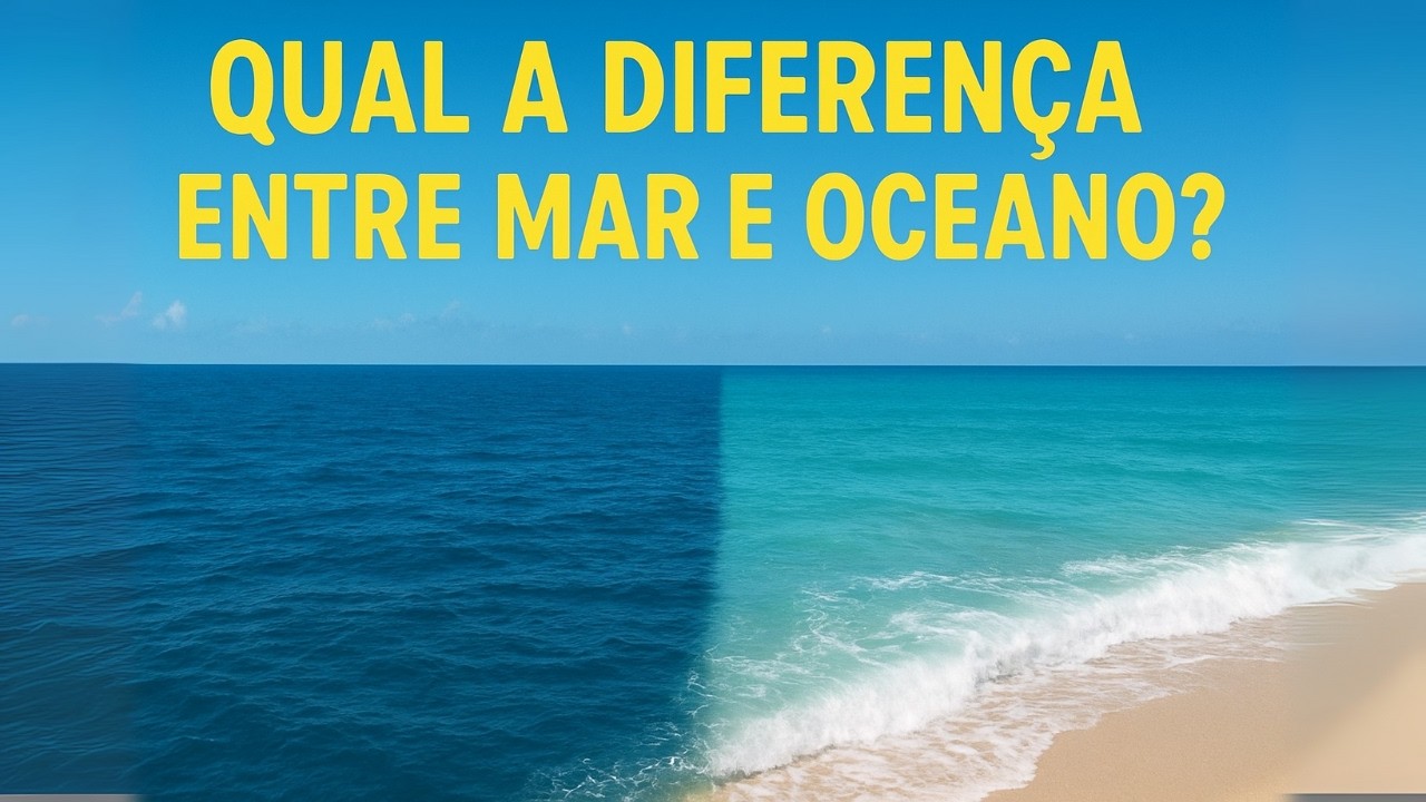 🌊 Mar e Oceano São a Mesma Coisa? A Verdade Que Ninguém Te Contou!