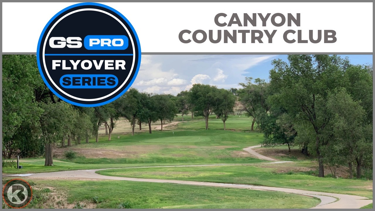 GSPro Course Flyover - Canyon Country Club - Designed by Thegolfboy
