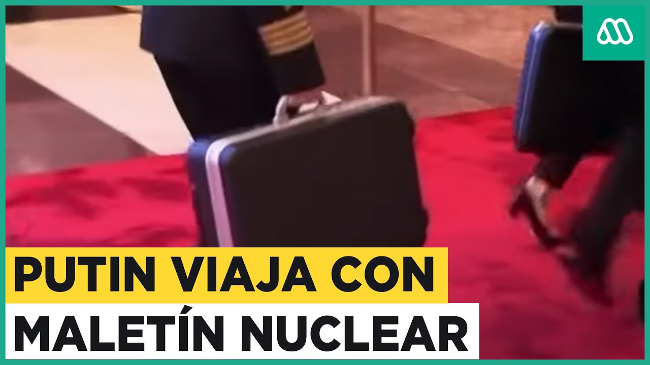 Vladimir Putin es captado con maletín nuclear durante su visita a China