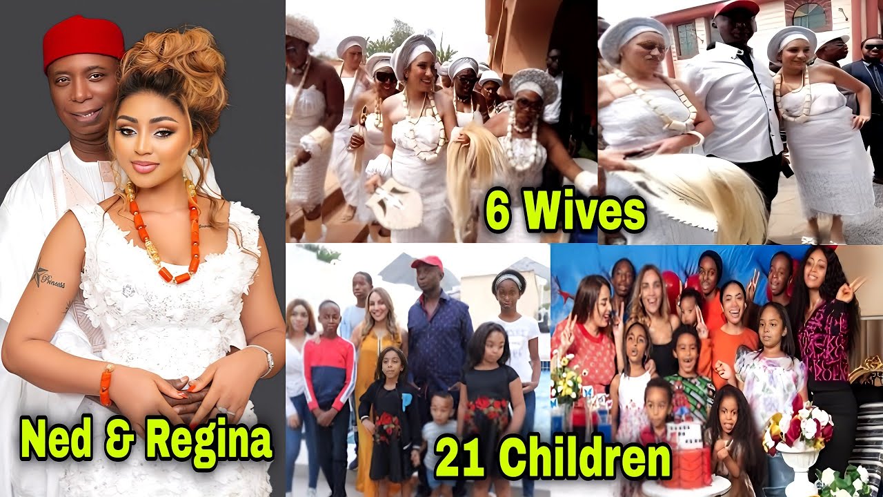 6 wives of Ned Nwoko (Regina Daniels' husband); biography & children #reginadaniels #nednwoko