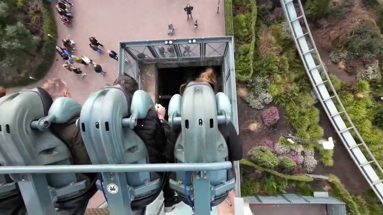 Riding the Baron 1898 at Efteling (POV)