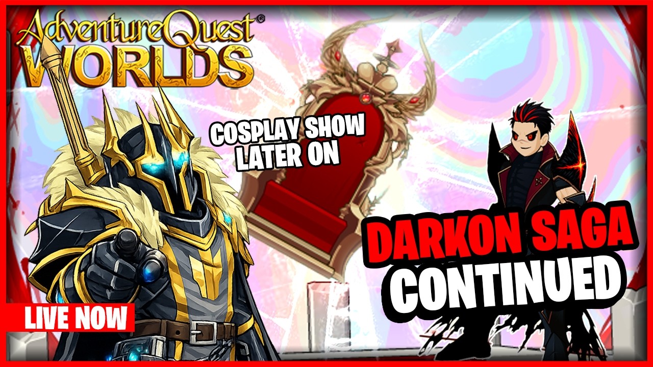 Darkon Saga & All ULTRAS | COSPLAY SHOW LATER! | AQW