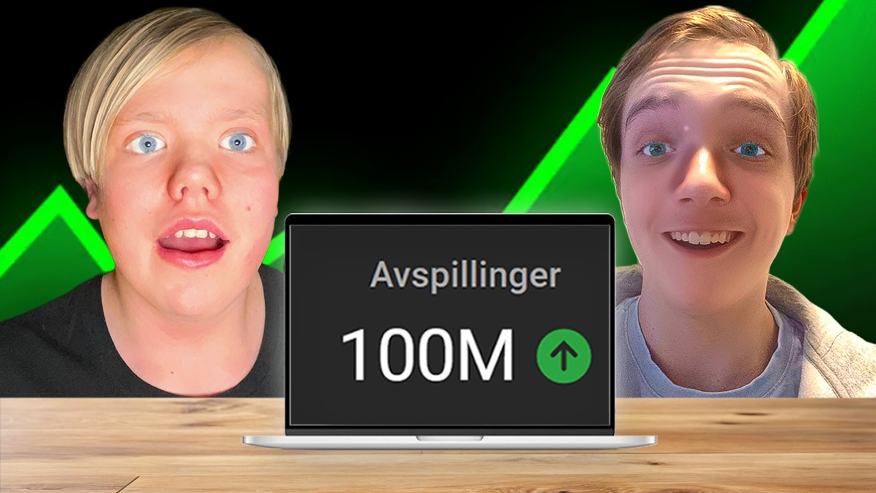 Hvem går mest viralt på en dag?