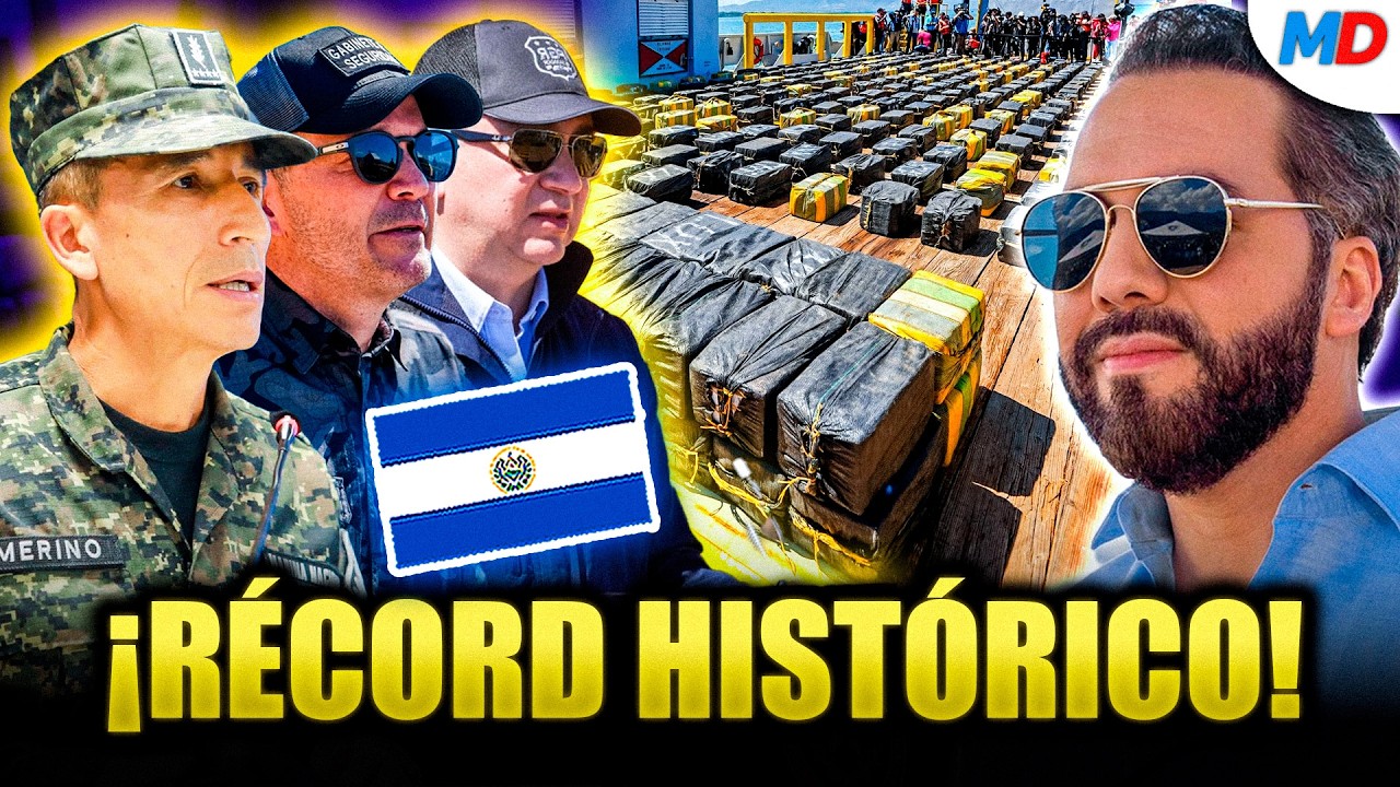 ÚLTIMA HORA: Gabinete de Seguridad de Bukele anuncia decomiso histórico