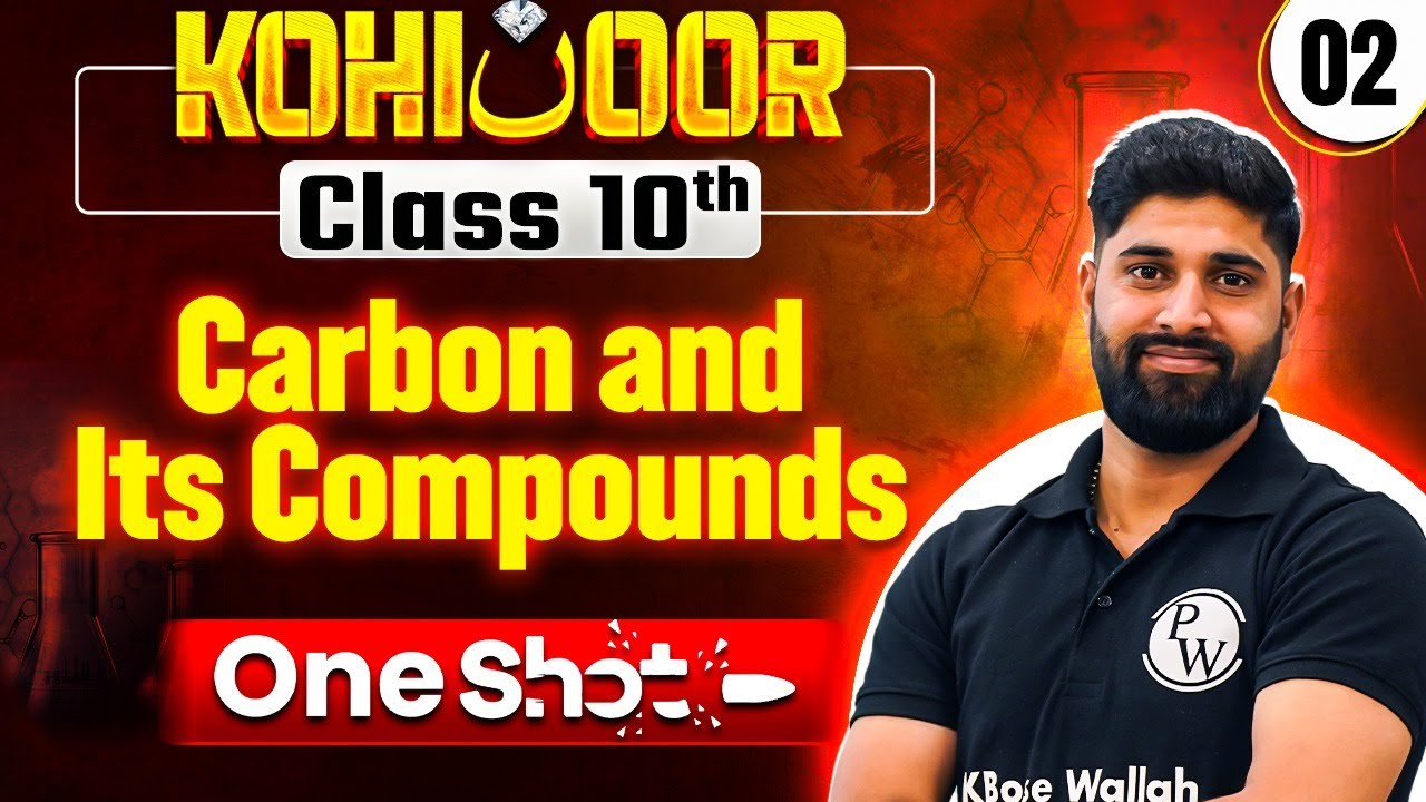 Carbon & its Compounds | FULL CHAPTER | Class 10th Science JKBOSE | Kohinoor