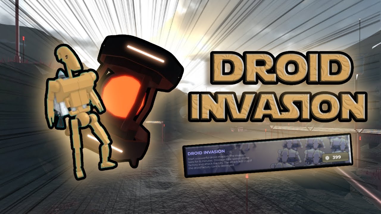 Droid Invasion Event Showcase | Star Wars: Roleplay | TRJ
