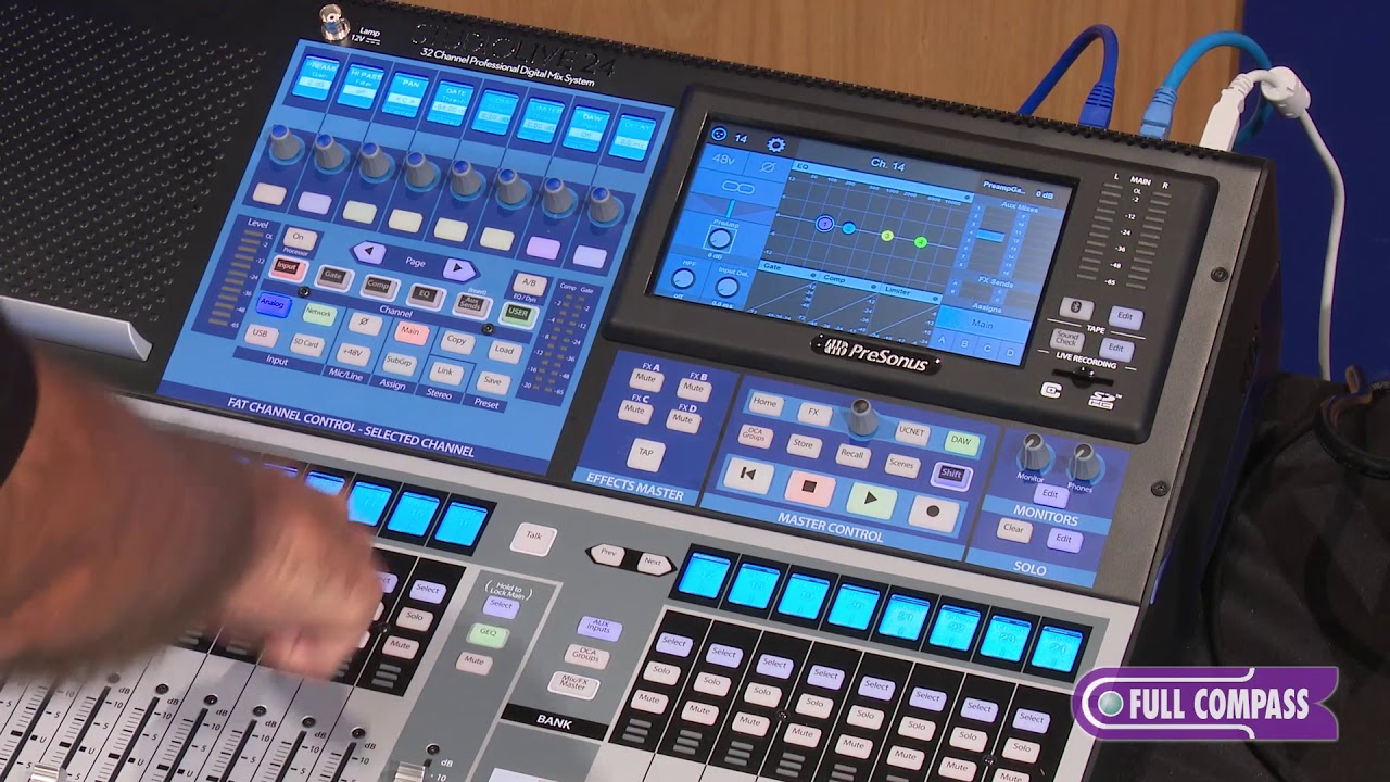 Экосистема PreSonus StudioLive Series III — рабочий процесс | Полный компас