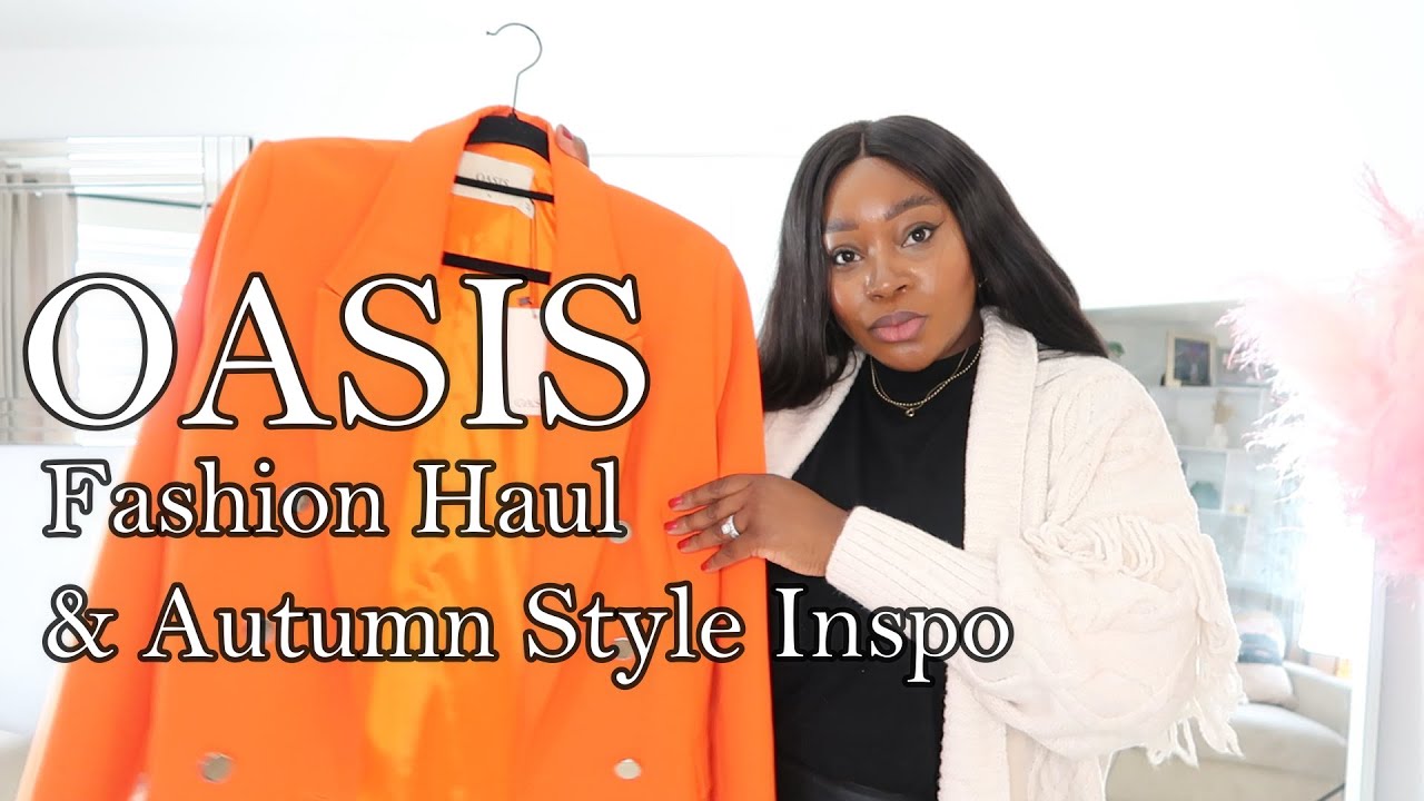 OASIS FASHION HAUL + TRY ON | 4 AUTUMN OUTFITS + HIGH STREET STYLE INSPO | MUMAPORTER AYESHA