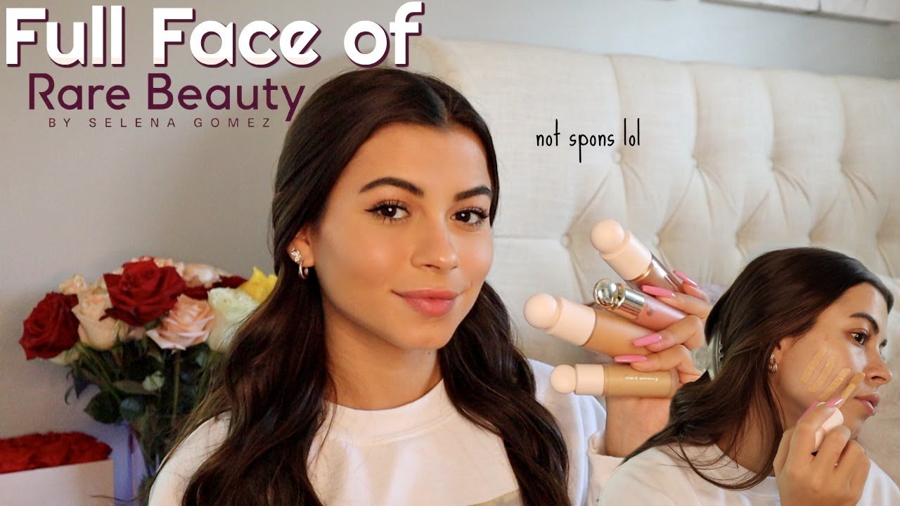 FULL FACE OF RARE BEAUTY | Honest Review & First Impression