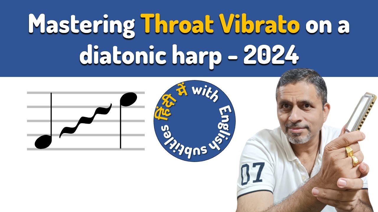 How to Do Throat Vibrato on a Diatonic Harmonica - 2024