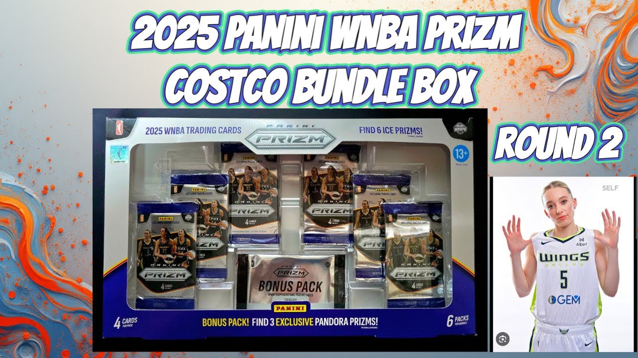 🔥2025 PANINI WNBA PRIZM COSTCO BUNDLE BOX RIP & REVIEW - ROUND 2. Better hits the 2nd time around?