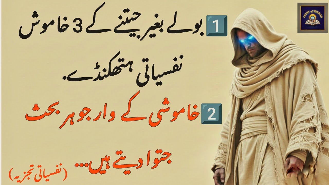 Yeh 3 Khamosh Rawaiye Samne Wale Ko Zehni Tor Par Hara Dete Hain | Win Without Speaking