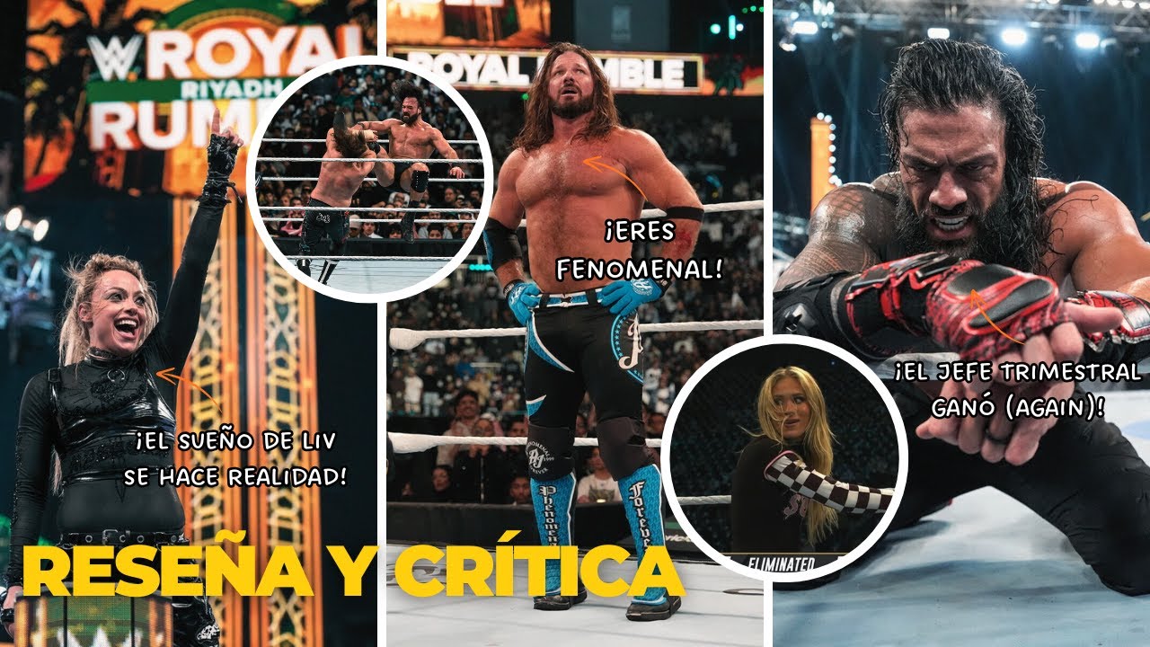 ¡LA HORA DE LIV! | WWE Royal Rumble 2026 🇸🇦 | RESEÑA Y CRÍTICA | LDL