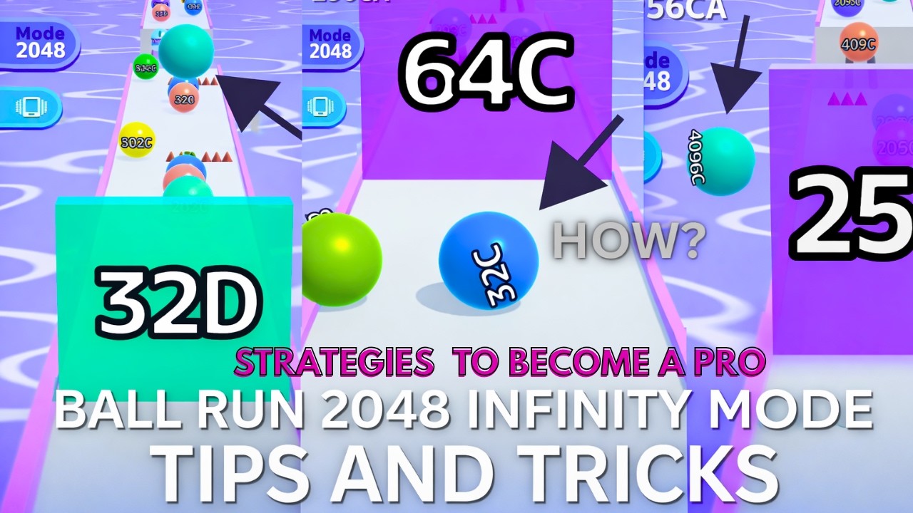 Ball Games Hub LIVE 🔴 24/7 Ball Run 2048 Infinity Mode | Strategies to Become a PRO