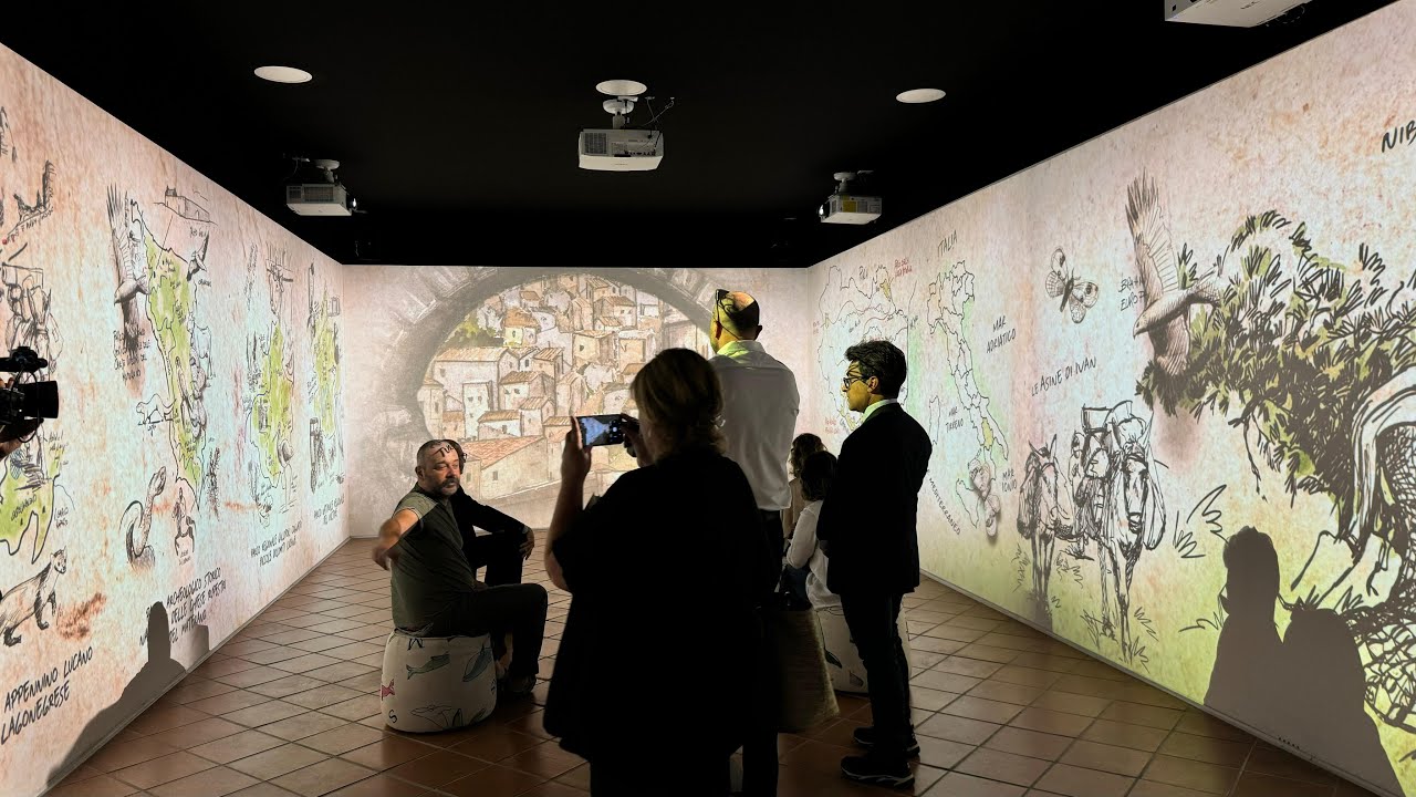 Apt Basilicata, a Matera una sala immersiva per viaggiare tra i parchi lucani
