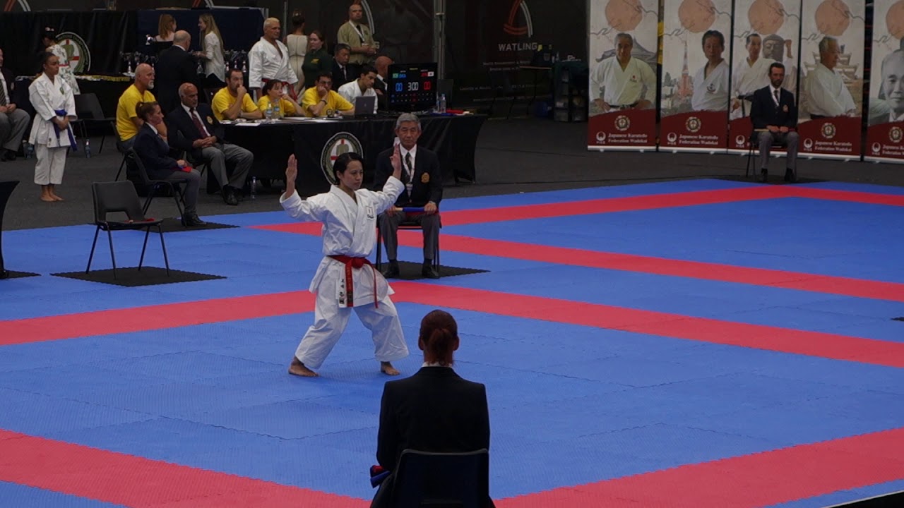 Wadokai All Nations Championships 2018 Women's Kata Final Seishan