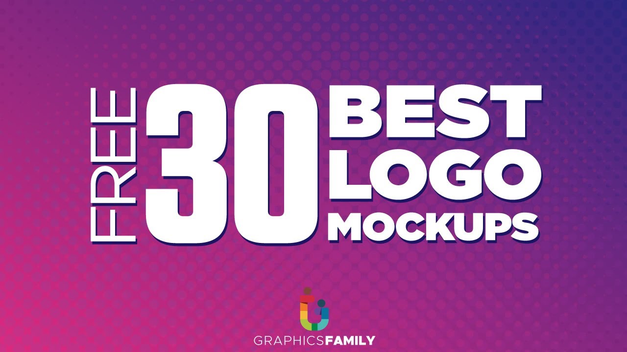 💥 TOP 30 Best Logo Mockups - Free PSD Download