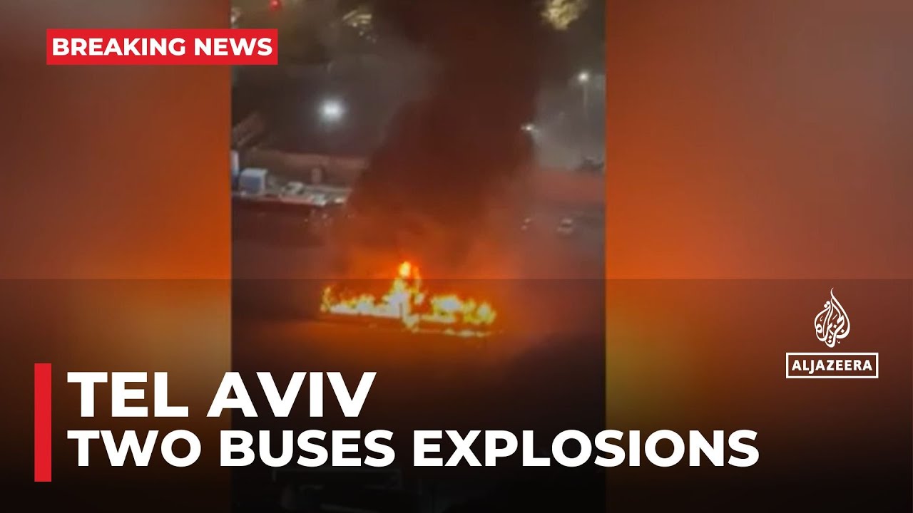 Three buses explode in Israel&rsquo;s Bat Yam in suspected &lsquo;terrorist&rsquo; attack: Police