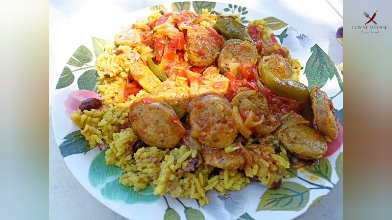 Zembrocale rougail saucisses 🇷🇪 Plat traditionnel de La Réunion