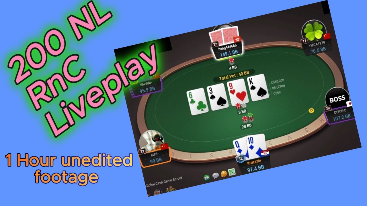 GGPoker 200NL Rush&Cash liveplay /w commentary #27