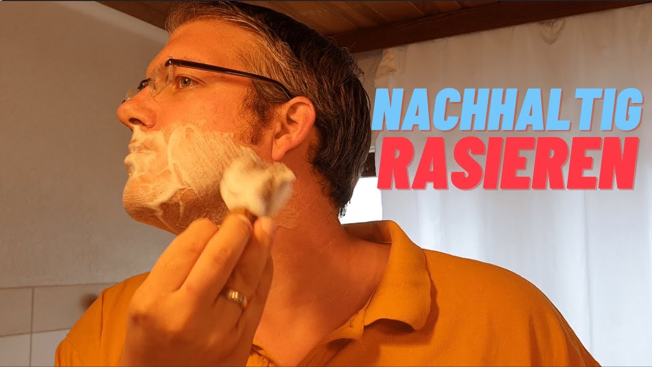 Rasieren mit dem Rasierhobel und selbstgemachter Rasierseife