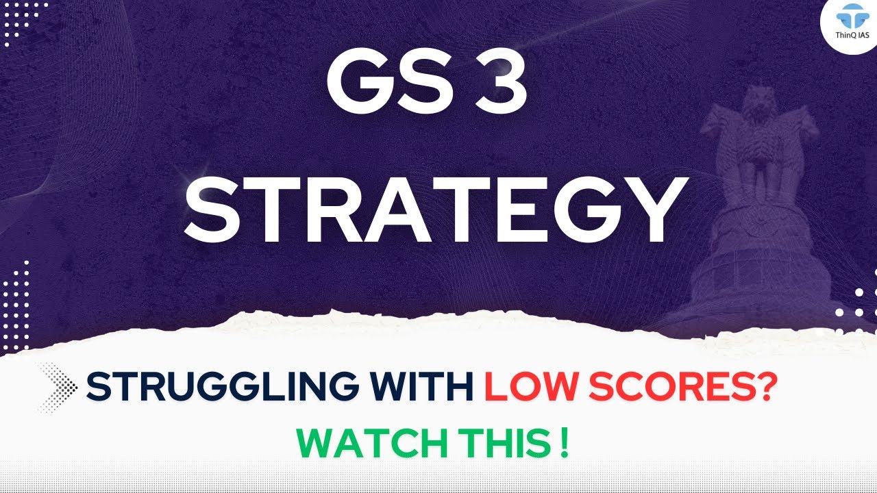 UPSC GS 3 Strategy | GS 3 Mains Strategy | UPSC Mains 2024 #upscmains #upsc #gs #upsccse