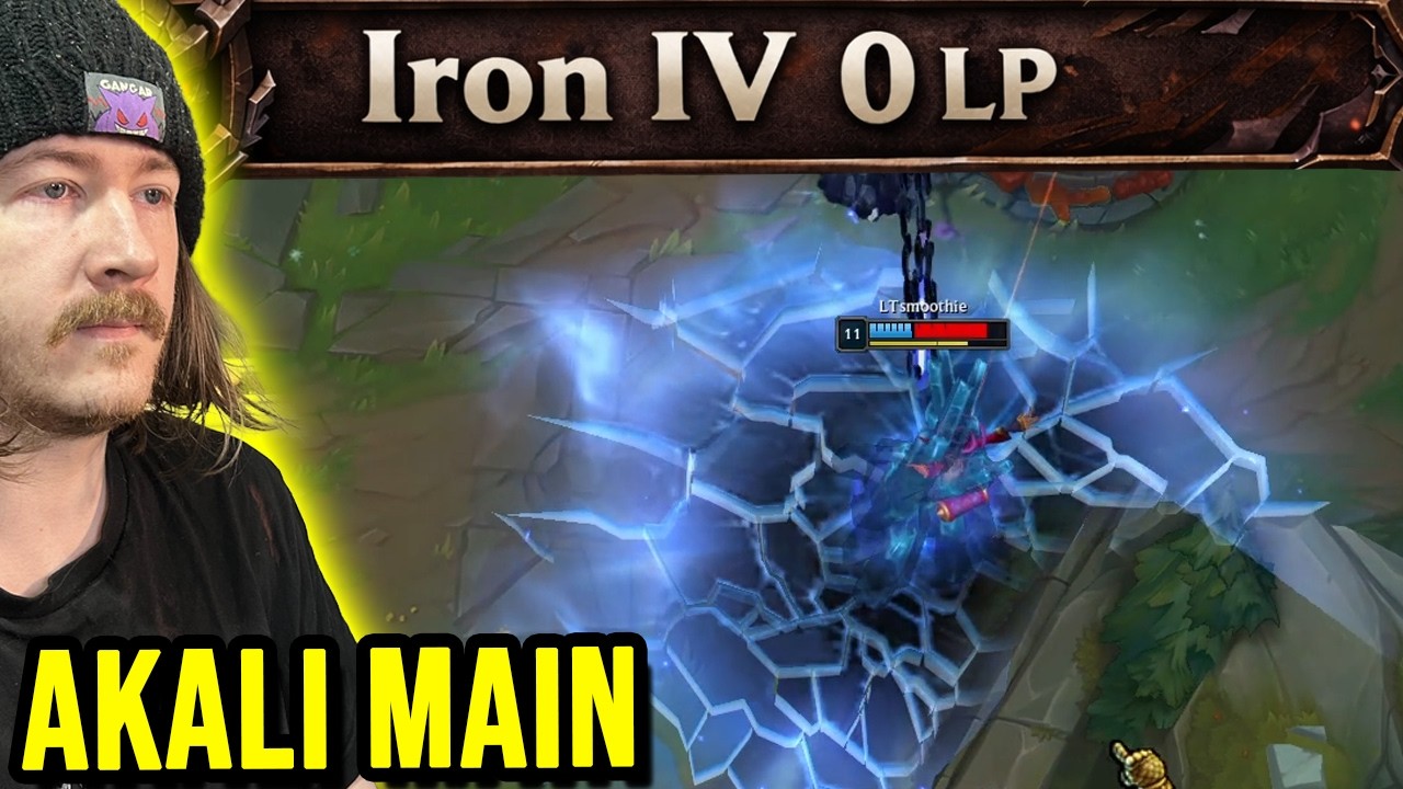 I Spectated An Iron IV Akali Main