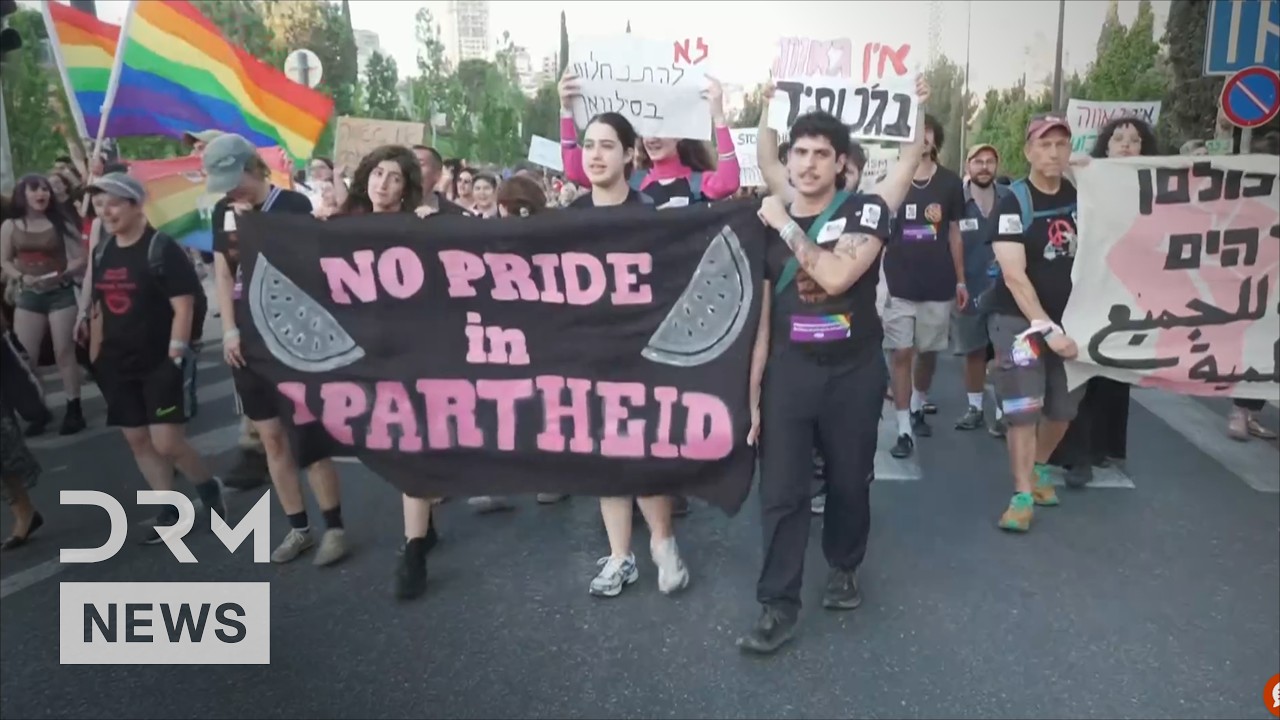 'No Pride in Apartheid', Hundreds of Israelis Protest Gaza War During Jerusalem Pride Parade | AK1G