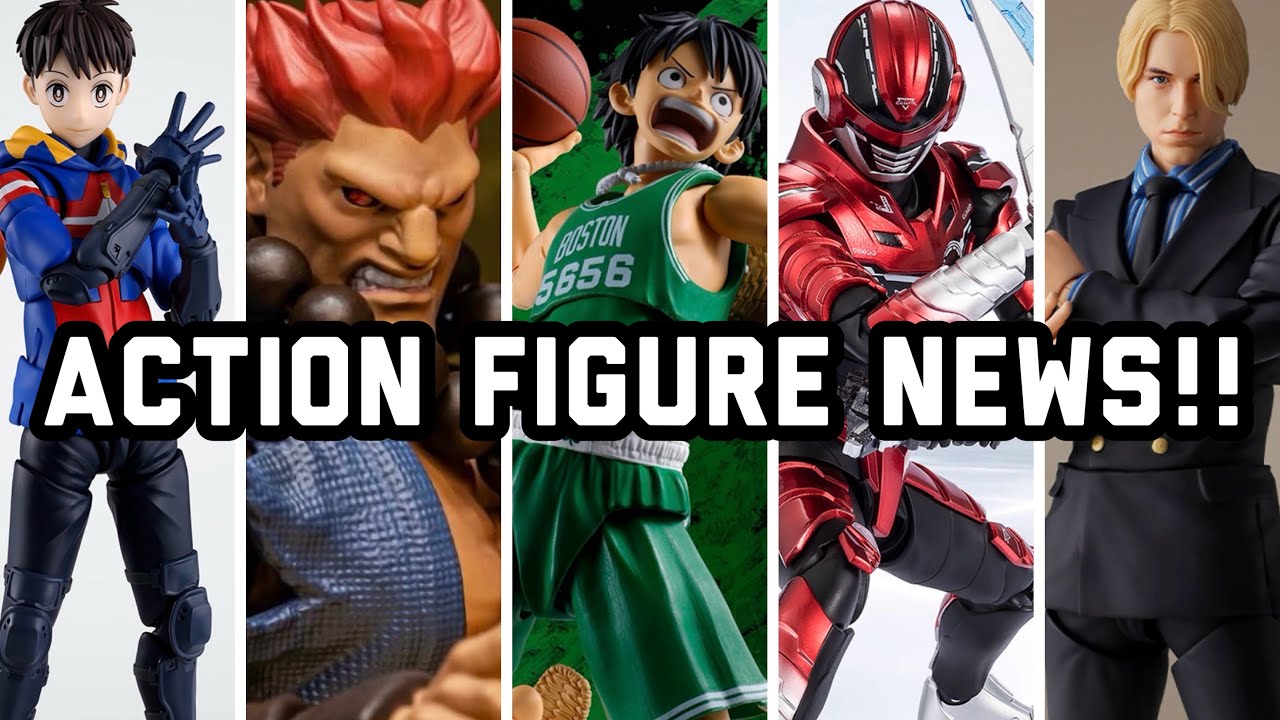 ACTION FIGURE NEWS (03/02/2026)!! - Storm Arena Street Fighter, SH Figuarts One Piece & My Hero etc.