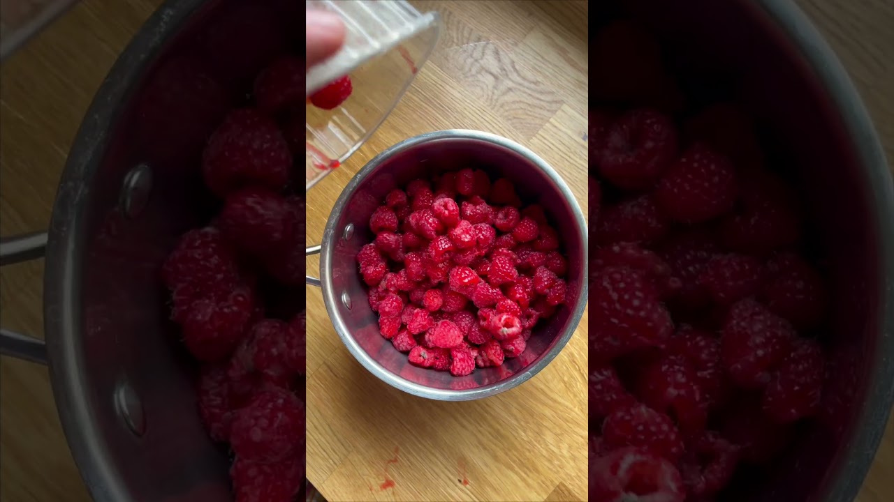 Coulis de Framboise Maison Anti-Gaspi | Recette Facile et Rapide Coulis &Eacute;pais et Rouge &Eacute;clatant