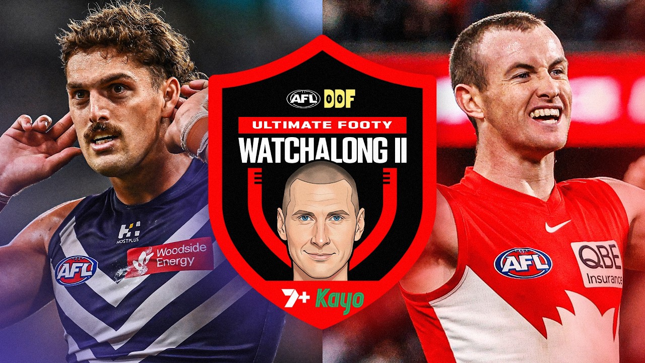 LIVE: Fremantle v Sydney with Dan Gorringe (WITH MATCH VISION)