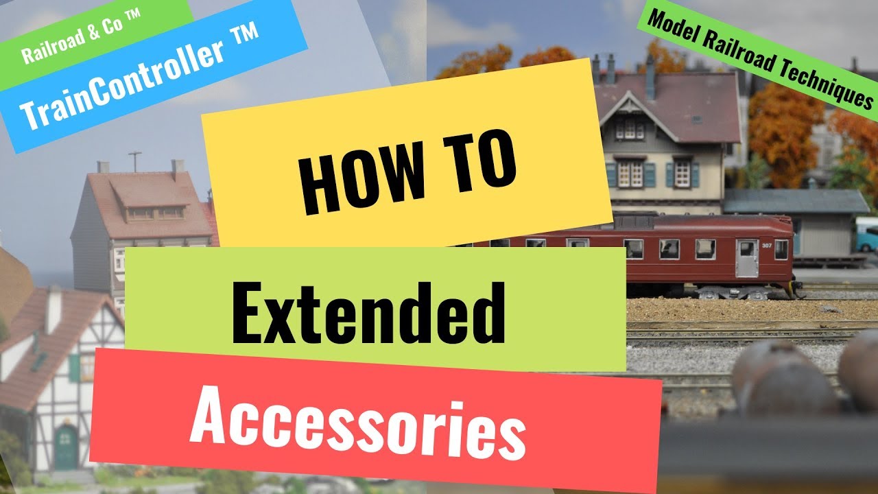 TrainController Gold 9 How to build Extended Accessories.