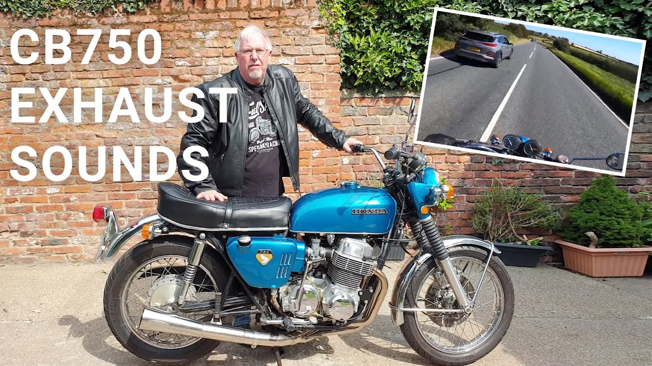 Звук выхлопа CB750: 4 в 1 Delkevic против 4 в 2 Shorty — Honda K0 | Часть 33