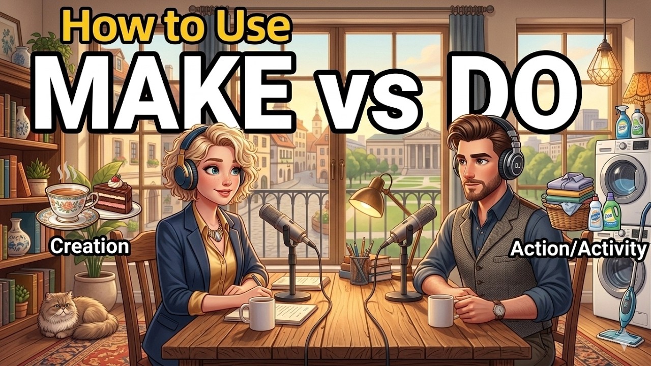 How to Use Make and DO in Everyday English | Daily English Conversations | English Podcast
