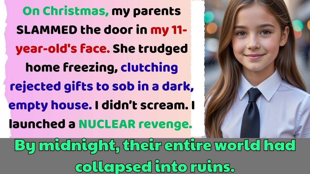 At Christmas, My Parents SLAMMED THE DOOR On My 11-Year-Old's Face.