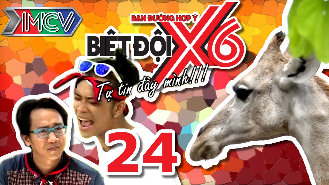 BIỆT ĐỘI X6 | Tập 24 | Khi sao Việt bị hươu cao cổ rượt chạy 'xịt khói' | 240616