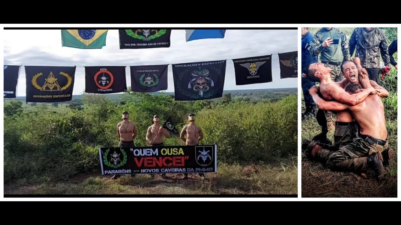 II COESP PMMS - 2022/ 2023 - Curso de Operações Especiais - BOPE PMMS - Caveiras do Pântano