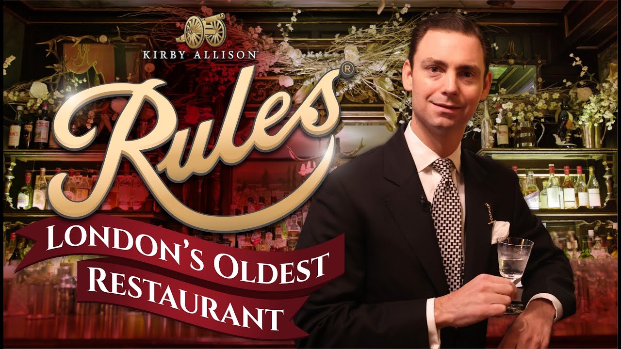 London's Oldest Restaurant | Private Tour of Rule’s | London | Kirby Allison