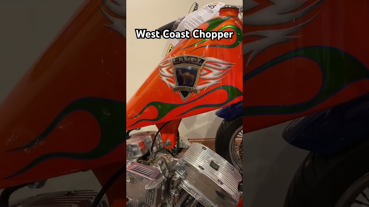 Prized Jesse James West Coast Chopper Goes up for Bid