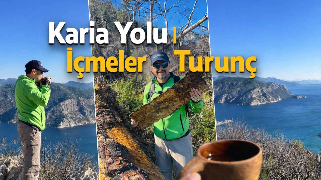 KARIA YOLU İÇMELER TURUNÇ ROTASI 13.12.2024