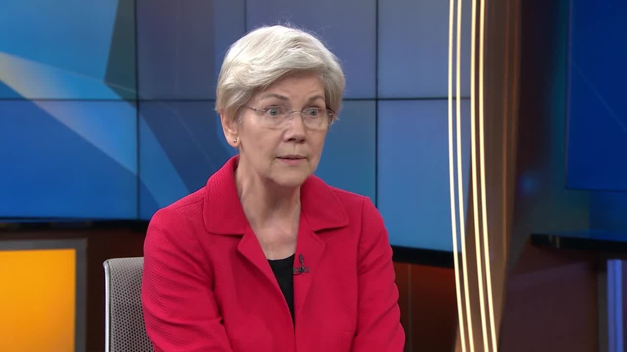 Sen. Warren goes On The Record about Harris v. Trump